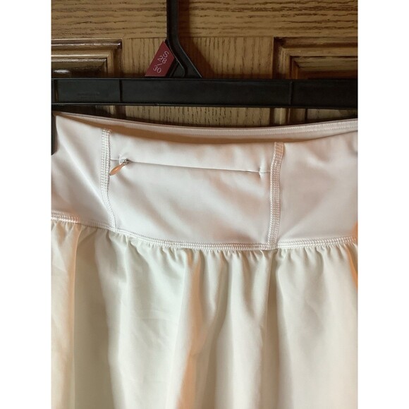 Spanx Get Moving Skort Large White Activewear Pickleball, Tennis, Golf Stretch - Picture 6 of 7